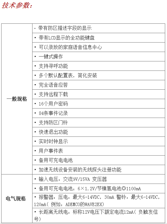 Honeywell LYNXRIEN-CH 無線控制主機(jī)(圖2)