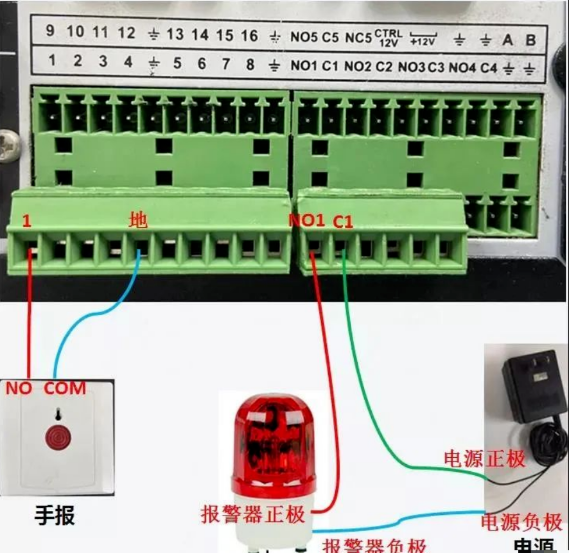 錄像機報警接線到底怎么接?(圖5) 錄像機報警接線到底怎么接?(圖5)